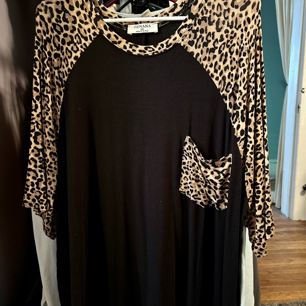 Leopard t shirt